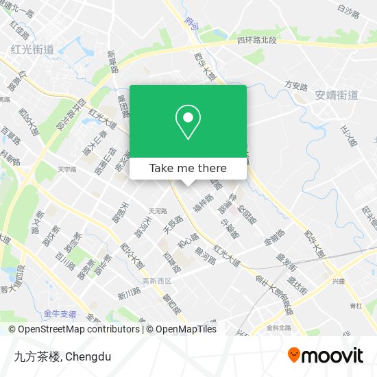 九方茶楼 map