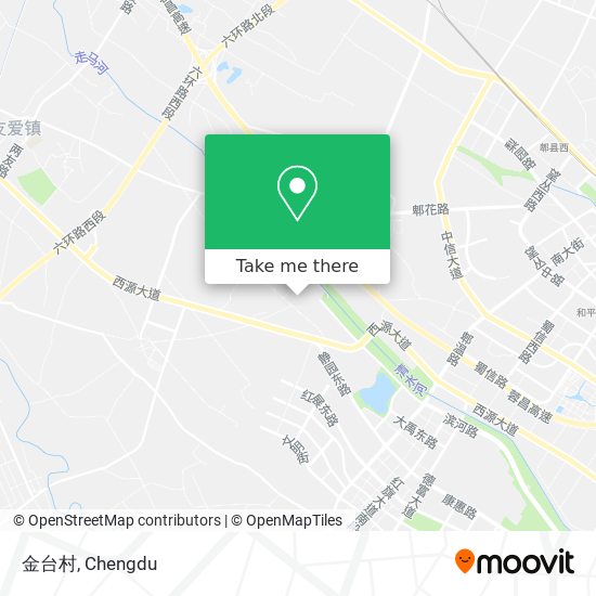 金台村 map