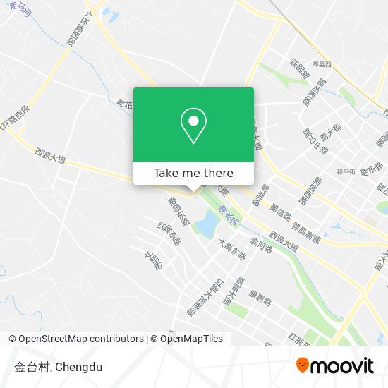 金台村 map