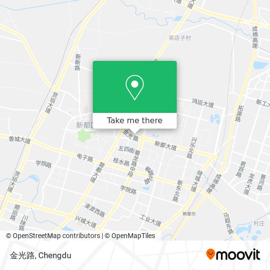 金光路 map