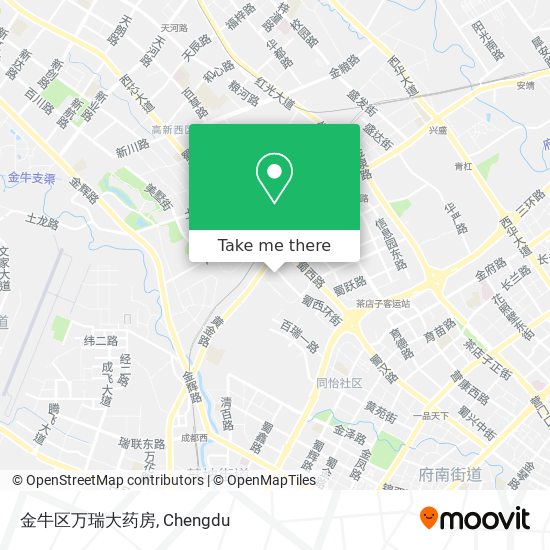 金牛区万瑞大药房 map