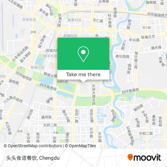 头头食道餐饮 map