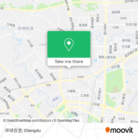 环球百货 map