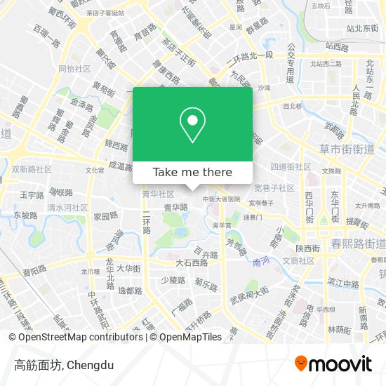 高筋面坊 map