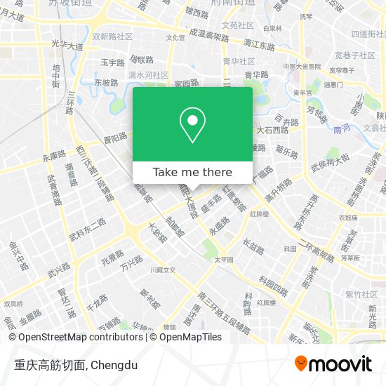 重庆高筋切面 map