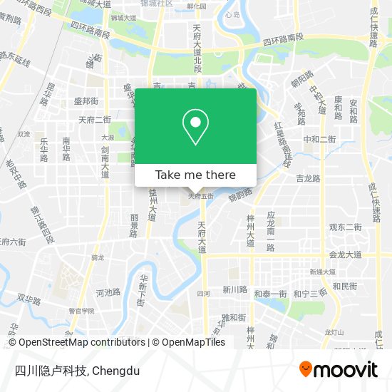 四川隐卢科技 map