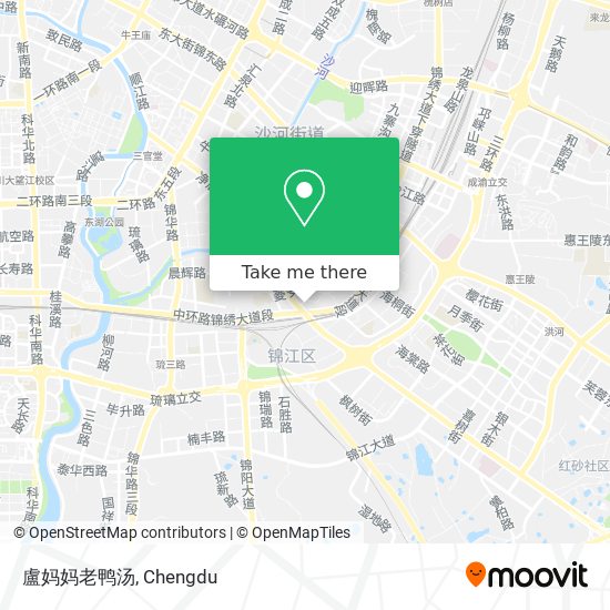 盧妈妈老鸭汤 map