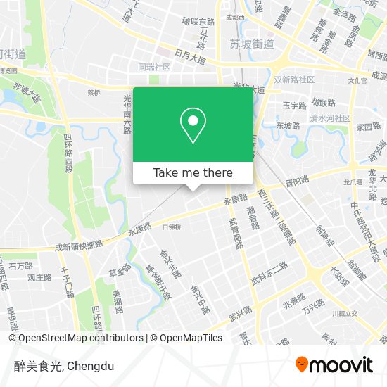 醉美食光 map
