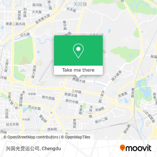 兴国光货运公司 map