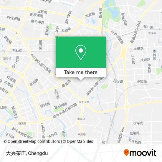 大兴茶庄 map