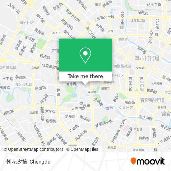 朝花夕拾 map