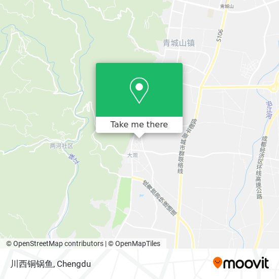 川西铜锅鱼 map