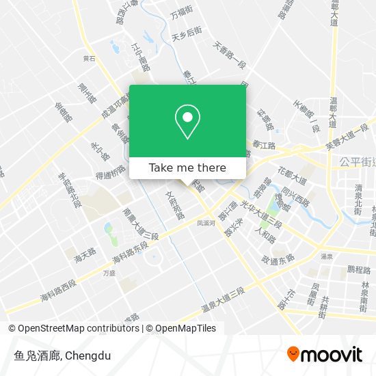 鱼凫酒廊 map
