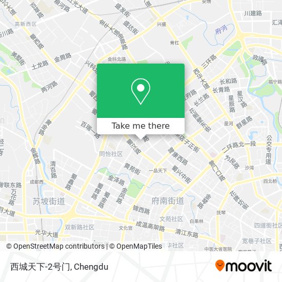 西城天下-2号门 map