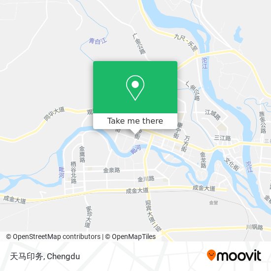 天马印务 map