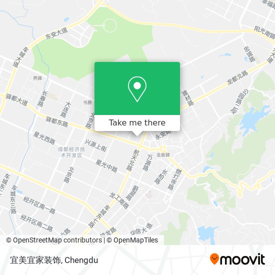 宜美宜家装饰 map