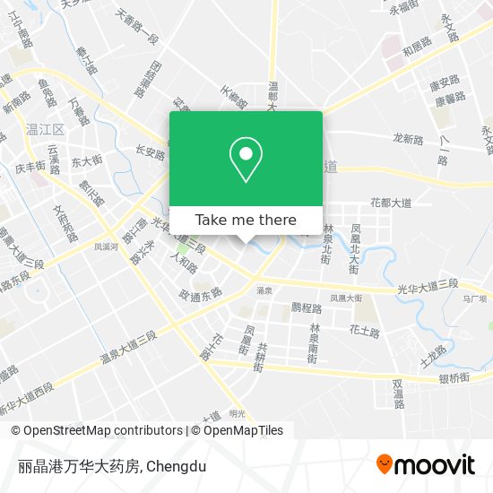 丽晶港万华大药房 map