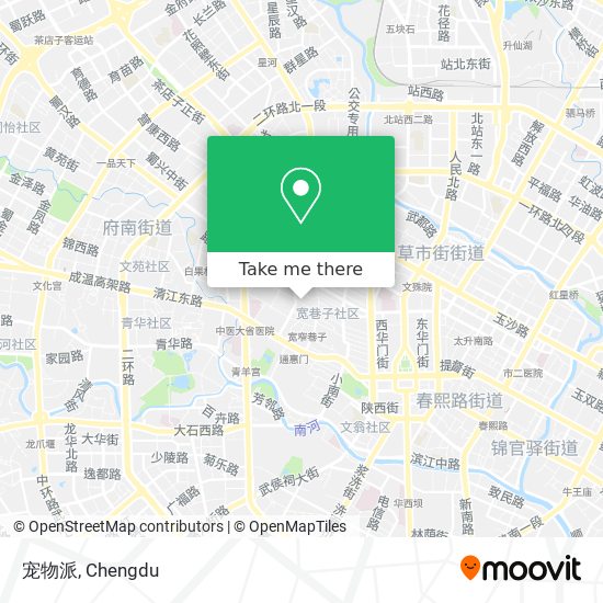 宠物派 map