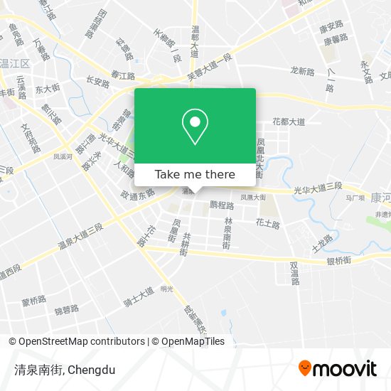 清泉南街 map