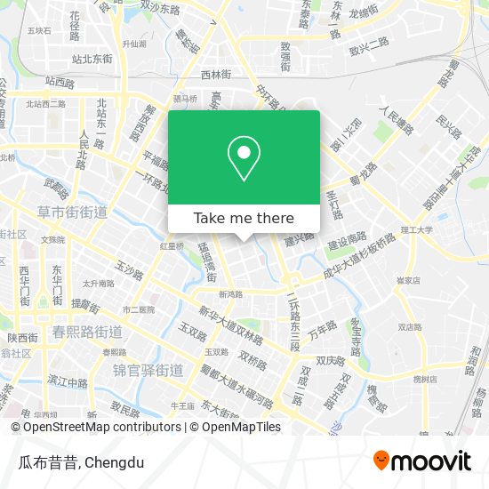 瓜布昔昔 map