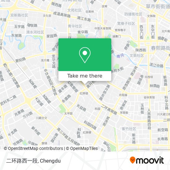 二环路西一段 map