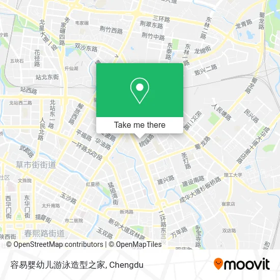 容易婴幼儿游泳造型之家 map