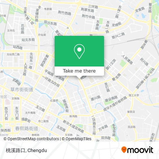 桃溪路口 map