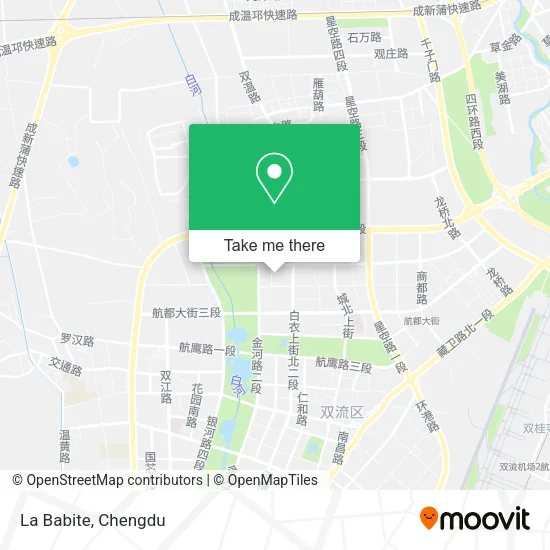 La Babite map