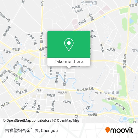 吉祥塑钢合金门窗 map
