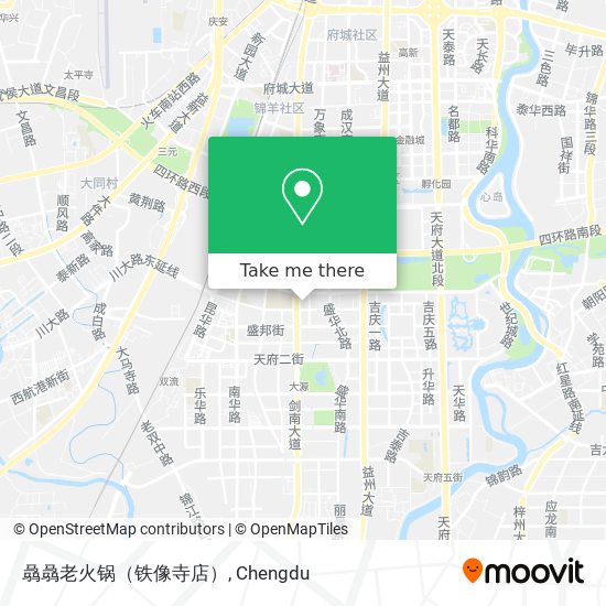 骉骉老火锅（铁像寺店） map