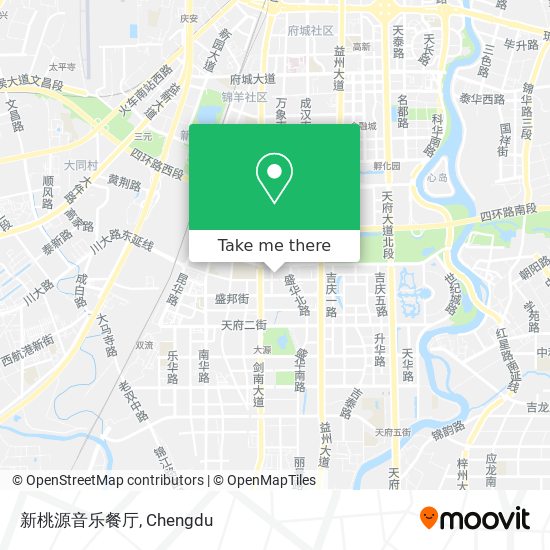 新桃源音乐餐厅 map