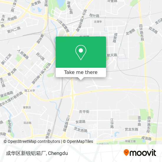 成华区新锐铝箱厂 map