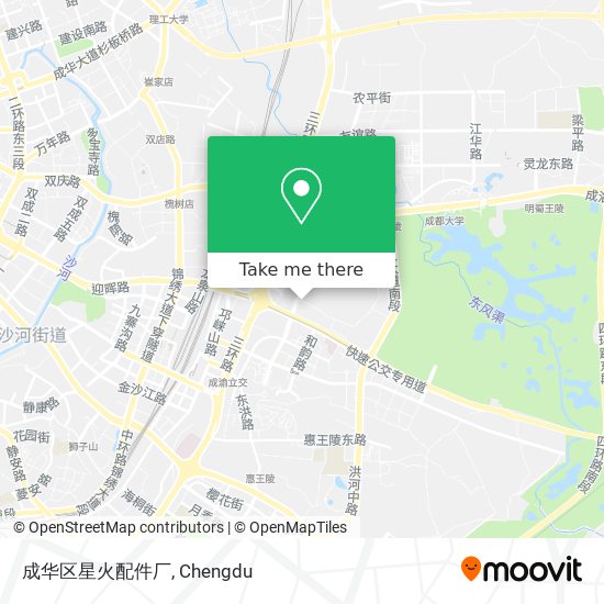 成华区星火配件厂 map