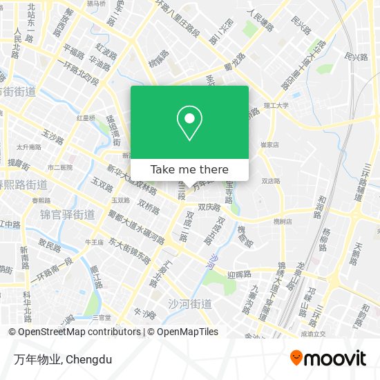 万年物业 map