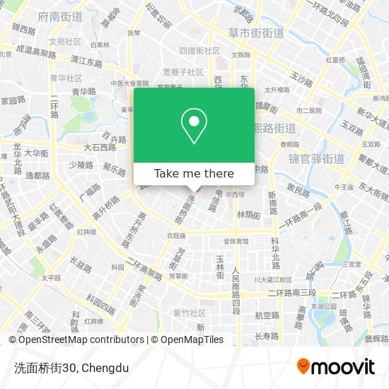 洗面桥街30 map