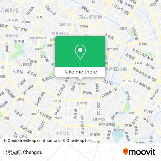 污洗间 map