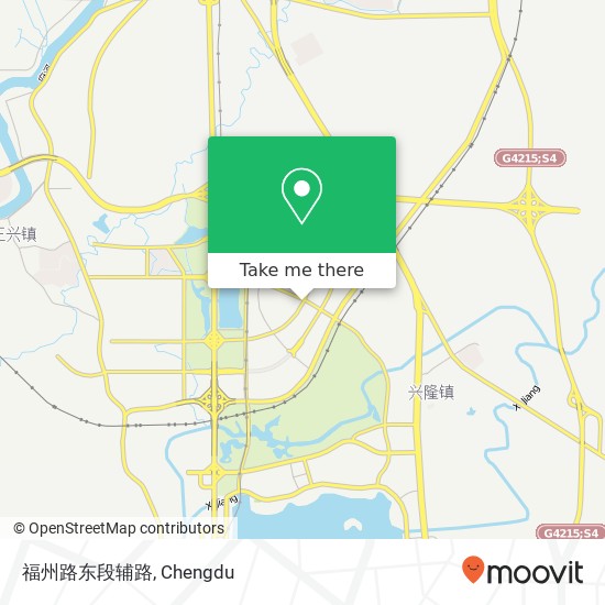 福州路东段辅路 map