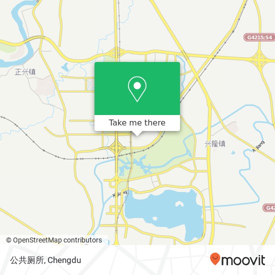 公共厕所 map