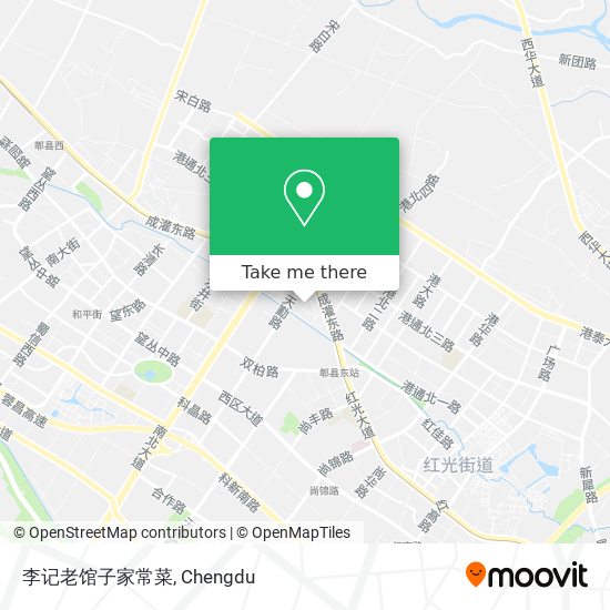 李记老馆子家常菜 map