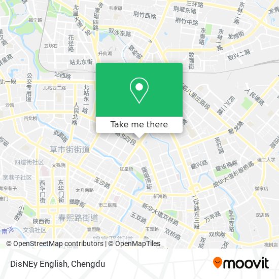 DisNEy English map