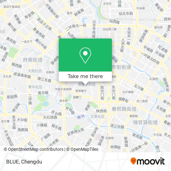 BLUE map
