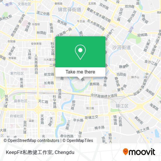 KeepFit私教健工作室 map