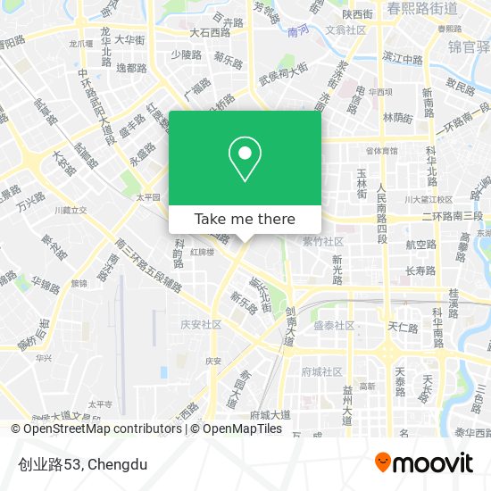 创业路53 map