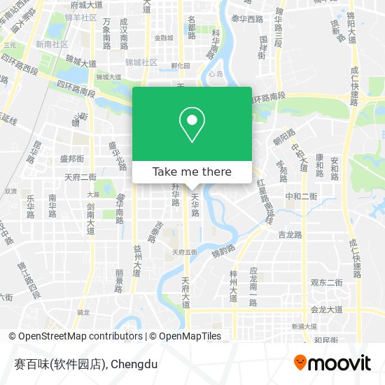 赛百味(软件园店) map