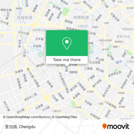 置信路 map