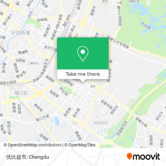 优比超市 map