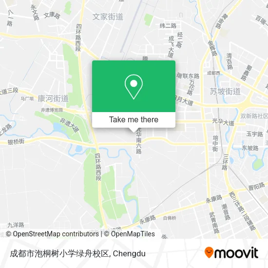 成都市泡桐树小学绿舟校区 map