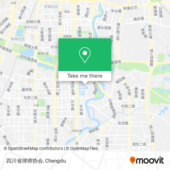 四川省律师协会 map