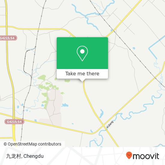 九龙村 map