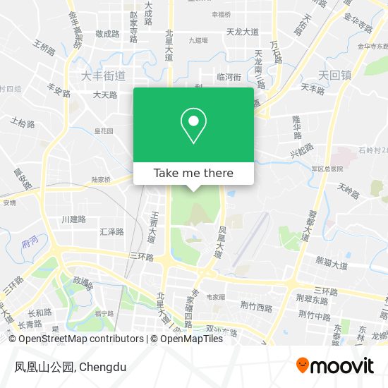 凤凰山公园 map